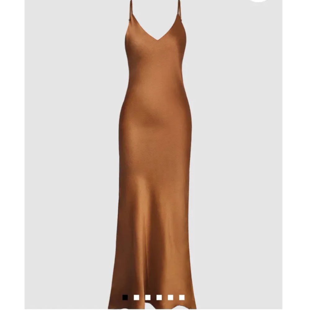 NWOT Satin like slip dress